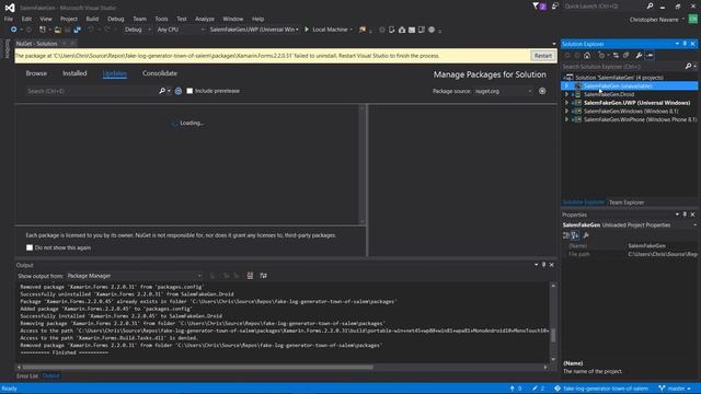 Unexpected Errors on Loading Old Project - Visual Studio 2015 Fix | "Does Not Exist" etc смотреть онлайн