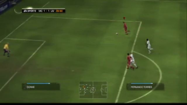 FIFA 09: Manchester City vs Liverpool, Game 28 смотреть онлайн
