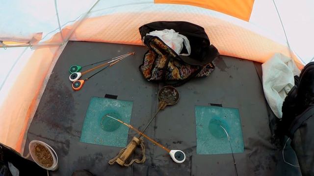 "Рыбалка с любимой на льду Берёзовского вдхр". 01.04.2021. смотреть онлайн