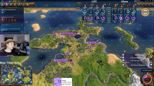 Civ6 Multiplayer | CivFR Squadrons | Ulyss vs La Steak Company смотреть онлайн