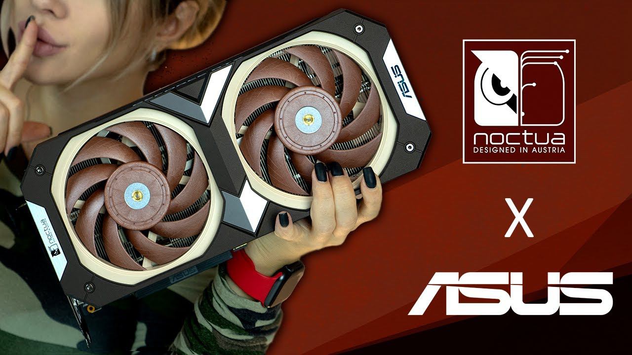 RTX 3070 от Noctua - самая ТИХАЯ и ХОЛОДНАЯ видеокарта! смотреть онлайн
