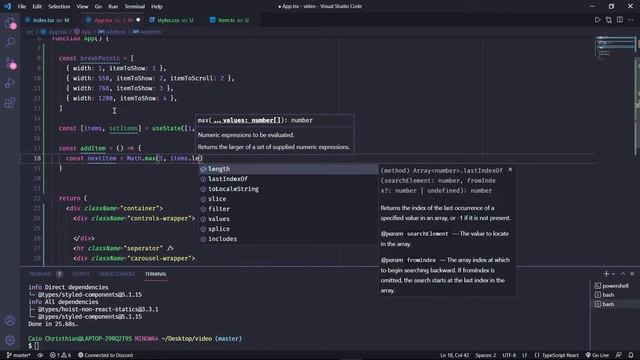COMO FAZER UM CAROUSEL NO REACT смотреть онлайн