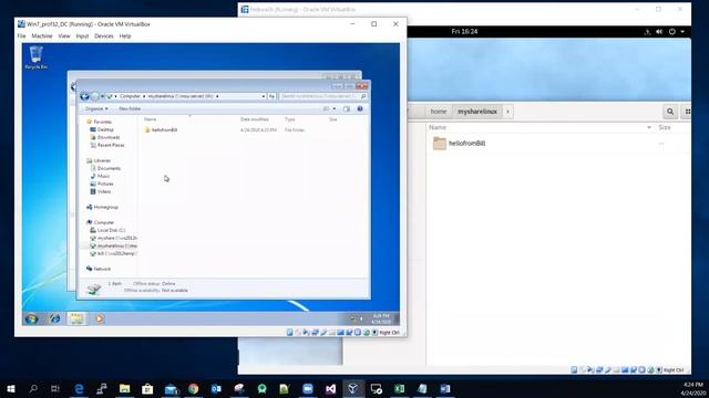 Validate the user settings on a Samba Server using a Windows machine смотреть онлайн