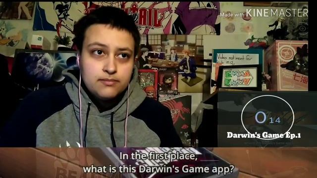 My Blind reaction to~ Darwin's Game Episode 1~ смотреть онлайн