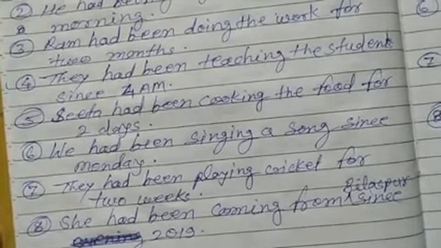 Past Perfect continuous Tense Affirmative, Negative and Interrogative sentences смотреть онлайн