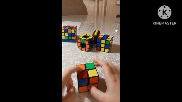 как собрать кубик Рубика 2×2?#хочуврек #чикенган #den19k смотреть онлайн