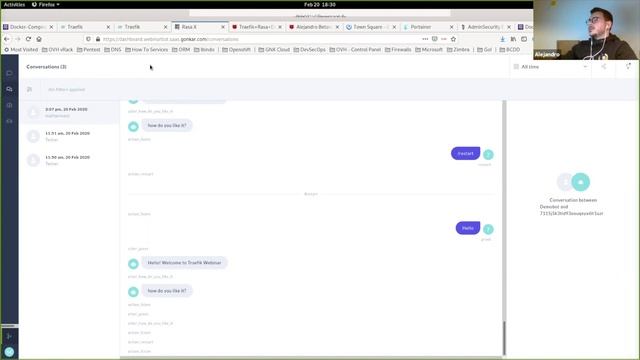 Providing an HA AI Assistant with Traefik + Rasa + Docker смотреть онлайн