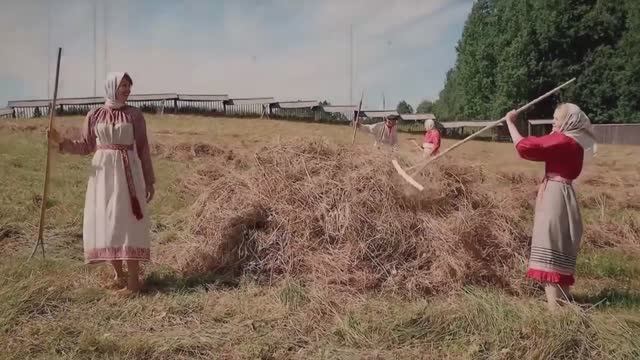 Сенокос в северной деревне. Поморские жОнки смотреть онлайн