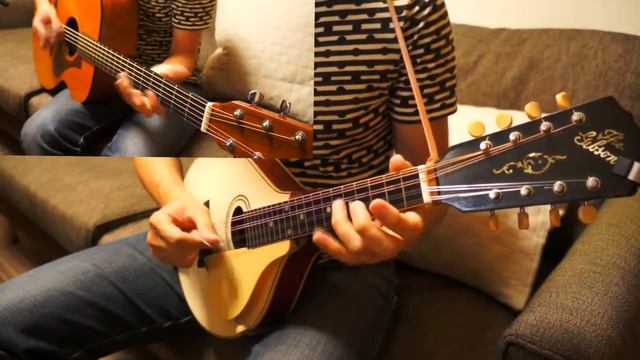 Irish Mandolin -- Gallagher’s Frolics / Mist Covered Mountain смотреть онлайн