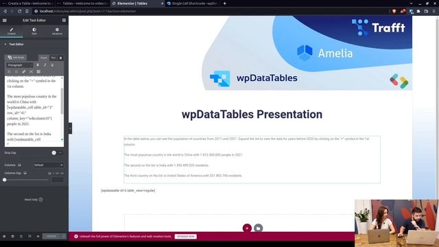 How to Use Single Cell Shortcode in wpDataTables WordPress Tables and Charts plugin смотреть онлайн