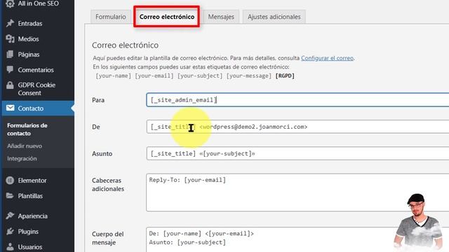 #1. WordPress: Contact Form 7 ?. Configuración Básica смотреть онлайн