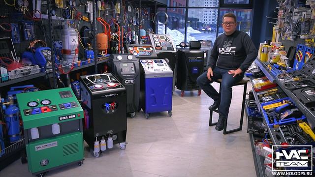 Выбор станции для заправки автокондиционеров в 2024 году