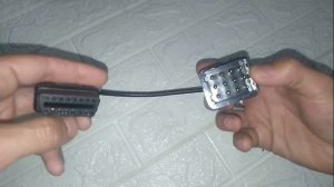 ШНУР ПЕРЕХОДНИК ОБД 2 НА АВТОСКАНЕР ДЛЯ ГАЗЕЛЬ 12 пин