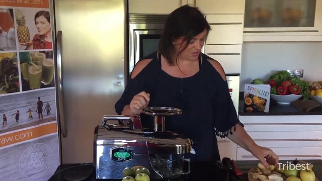 Stephanie Jeffs reviews the New Tribest Green Star Elite Juicer - Chrome смотреть онлайн