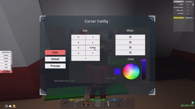 how to get a custom crosshair | da hood modded смотреть онлайн