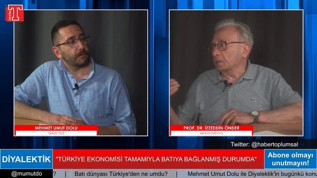 "Vergilerimizle sermayeyi besliyoruz!" Prof. Dr. İzzeddin Önder | Diyalektik 14 смотреть онлайн