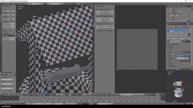 Blender Game Asset Well : UV Unwrapping (3) смотреть онлайн