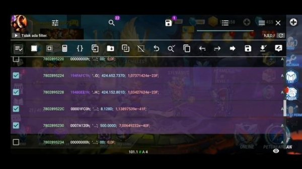 Heroes Infinity H4ck. STEELA CODE GEM CODE & COIN. Replace XOR value Offset. GAMEGUARDIAN.