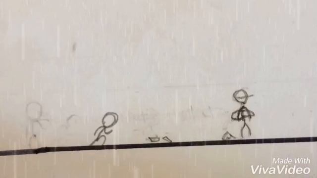 Минианимация бой на бумаге /Mini animation fighting on the paper ? смотреть онлайн