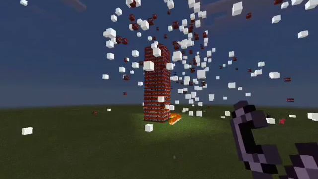 Что будет если взорвать 1000 TNT смотреть онлайн