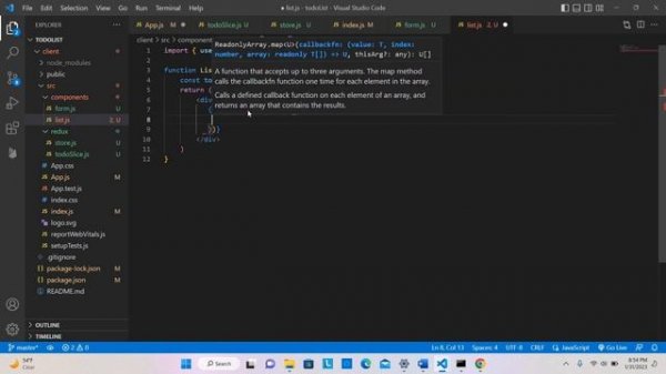 Create List Component