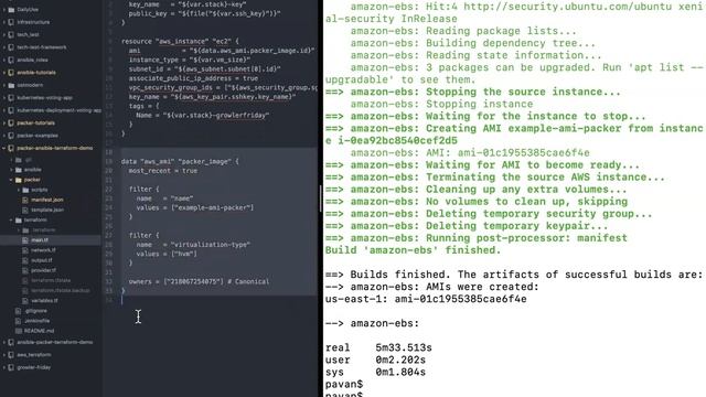 Packer - Ansible - Terraform Practical Session смотреть онлайн