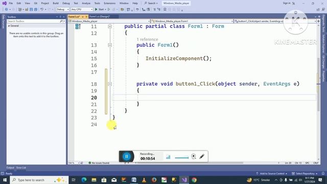 How to Make Windows Media Player on WinForms C#|Kashifjavid смотреть онлайн