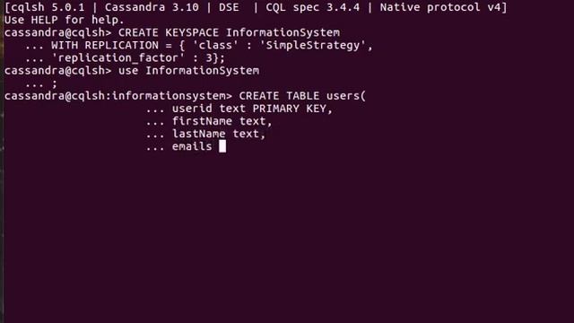 Cassandra Demo смотреть онлайн