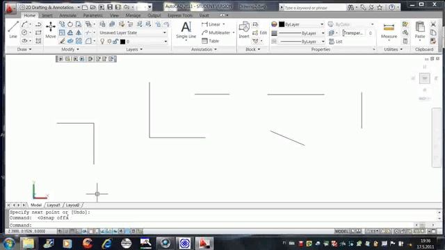 AutoCad 2011 4 Status rivi смотреть онлайн