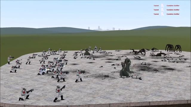 EPIC COMBINE NPC WAR VS LIBRARIANS + TYRANT NPC'S - GMOD FIGHTS смотреть онлайн