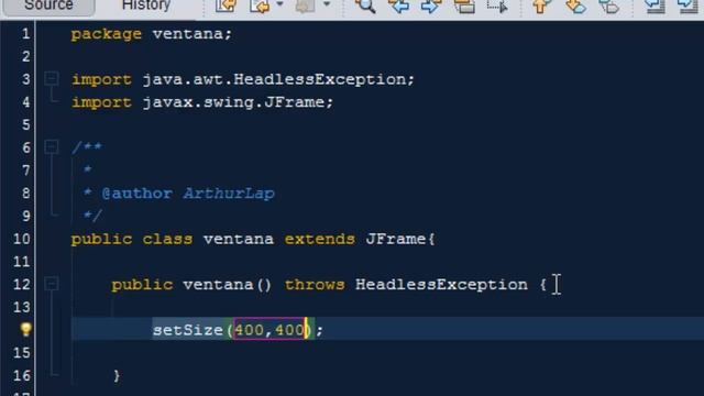 00.- crear un JFrame solo código NetBeans(No form) смотреть онлайн