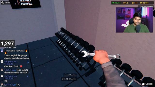 PLAYING GYM SIMULATOR TODAY | GYM SIMULATOR 24 смотреть онлайн