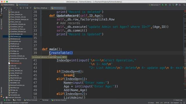 Python - Convert Database connection file to OOP Class - Tutorial 1 - Video 51 смотреть онлайн