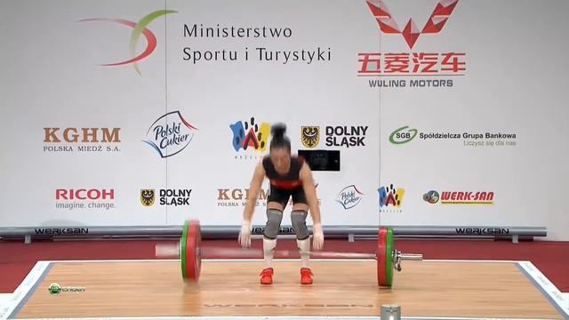 PARATOVA Iulia 1s 90 kg cat. 53 World Weightlifting Championship 2013 смотреть онлайн