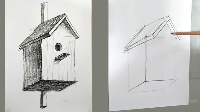 СКВОРЕЧНИК . Поэтапное рисование. Пищева Людмила Владимировна. смотреть онлайн