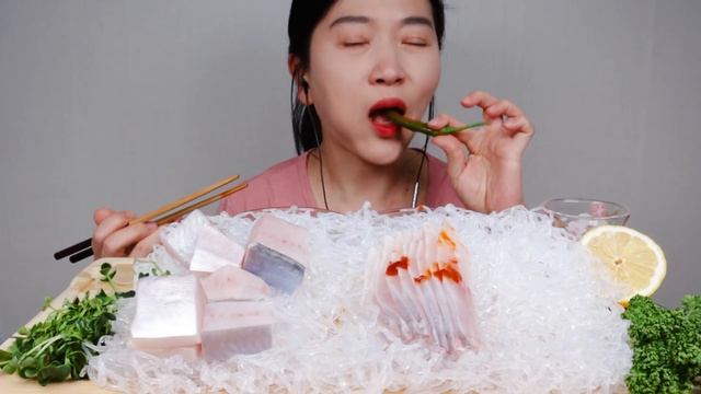 뼈속까지 꼬소한 병어회 리얼사운드 먹방 ASMR RAW BUTTERFISH MUKBANG EATING SOUNDS NO TALKING | NAJIN