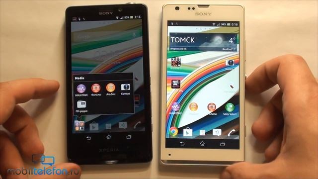 Обзор-сравнение Xperia SP и Xperia T (V, TX) (comparison And Review)