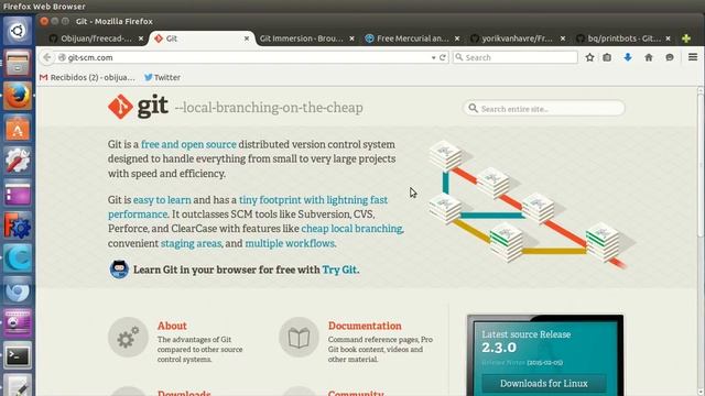 Tutorial Github y Freecad: Clonando repos con git clone (2/10) смотреть онлайн