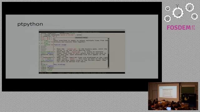 FOSDEM 2017 - prompt_toolkit.mp4 смотреть онлайн