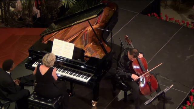 Sonata for cello and piano in c minor, Op. 32 (III) - Saint-Saëns смотреть онлайн