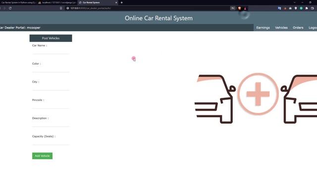 Car Rental System in Python using Django DEMO смотреть онлайн