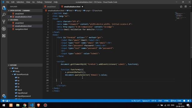 Simple Email Validation Form For Website ( TheCodeRank ) смотреть онлайн