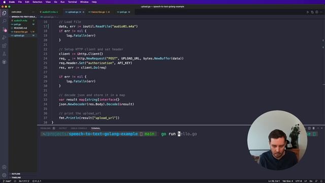 Speech-To-Text With Go In 5 Minutes | Speech Recognition Tutorial In Go смотреть онлайн