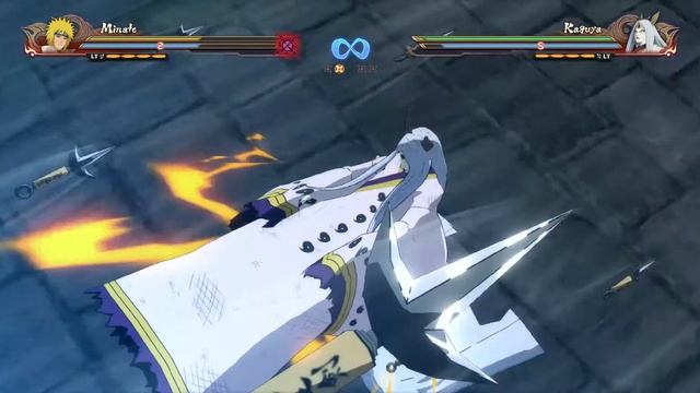 Naruto storm 4 kaguya epic and superhard battle Minato VS Kaguya Otsutski full hd смотреть онлайн