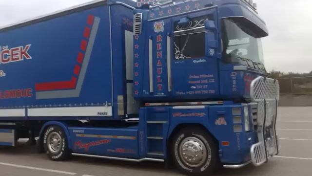 truck......Renault Magnum 480dxi----Blue King---- смотреть онлайн