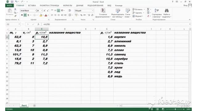 Інформатика. Вбудована функція табличного процесора Excel ВПР. 7 клас смотреть онлайн