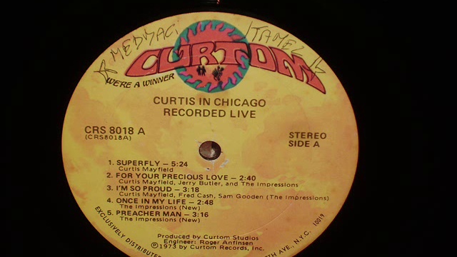 THE IMPRESSIONS  -  Preacher Man  (live)