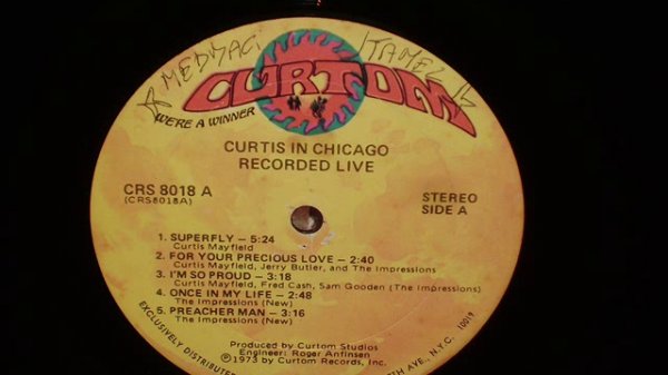 THE IMPRESSIONS  -  preacher man  (live)