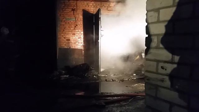 Пожар в ГПК Спутник смотреть онлайн