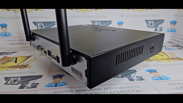 Беспроводная система видеонаблюдения Alpha NVR 8.1 с камерами высокой чёткости Apple C-3MP-B смотреть онлайн